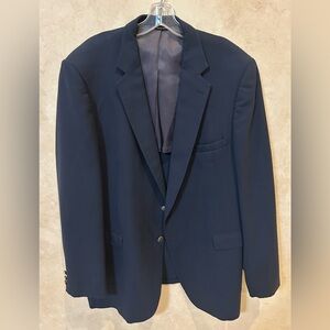 Botany 500 Men's Navy Blazer sport coat big and tall union crafted 51 long